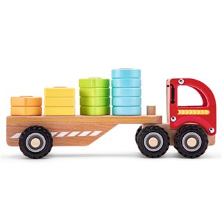 Truck with shapes
